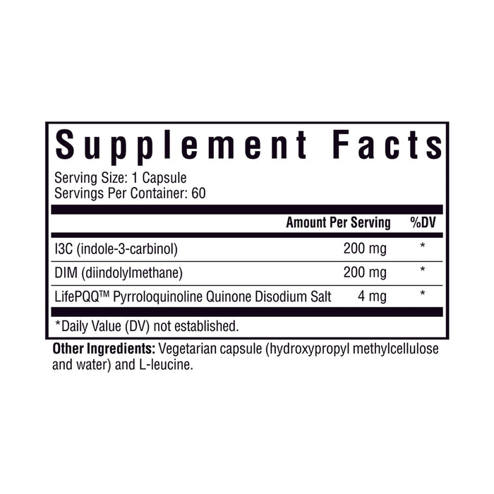 Seeking Health | DIM + I3C | Vitamins | Supplements