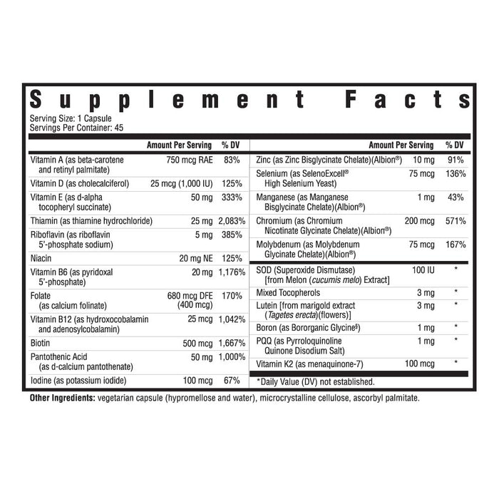Multivitamin One MF