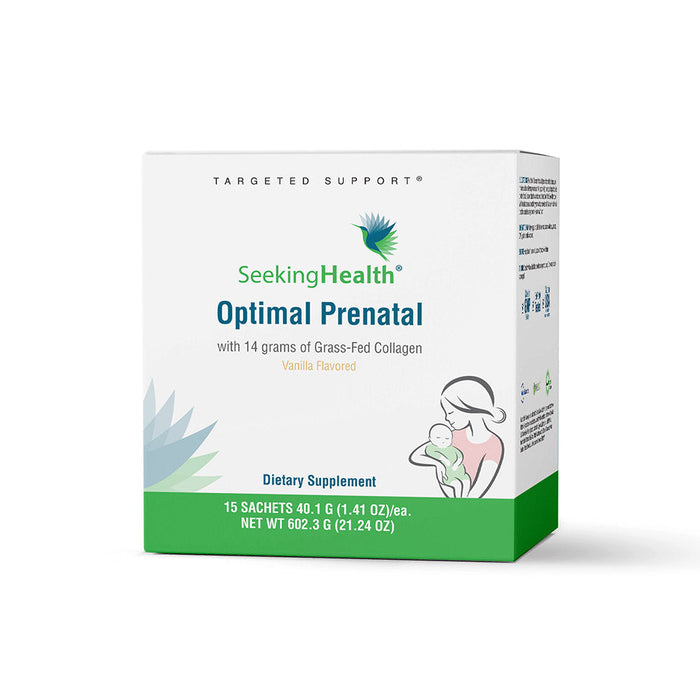 Seeking Health | Optimal Prenatal with Collagen | Prenatals | Powder