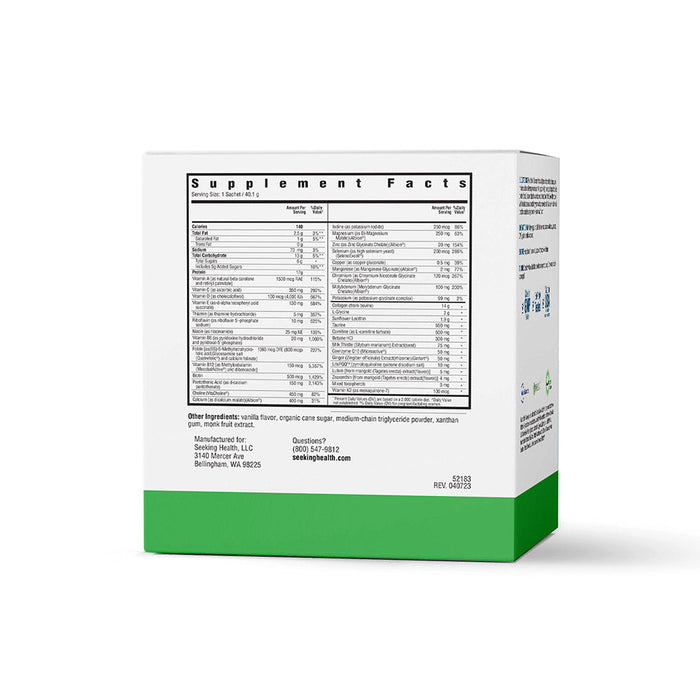 Seeking Health | Optimal Prenatal with Collagen | Prenatals | Powder