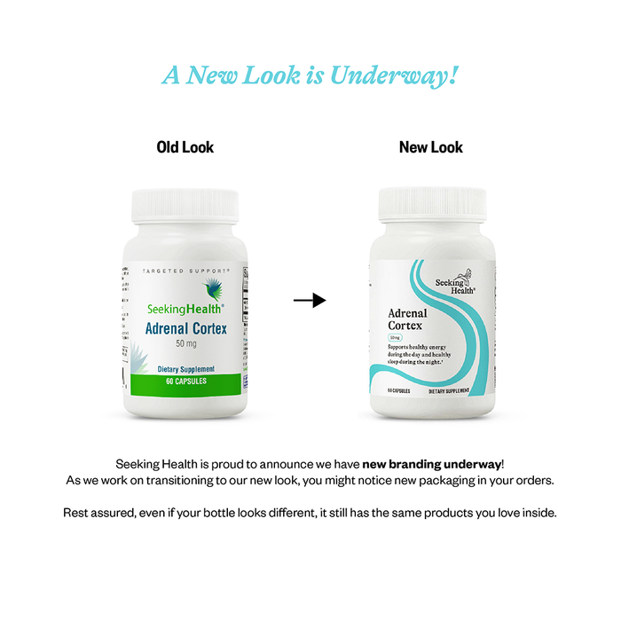 New look of the Adrenal Cortex Supplement